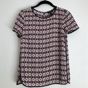 Jcrew Silk Shirt size 0